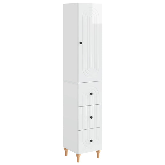 Cabinet Set 2 pcs Engineered Wood
