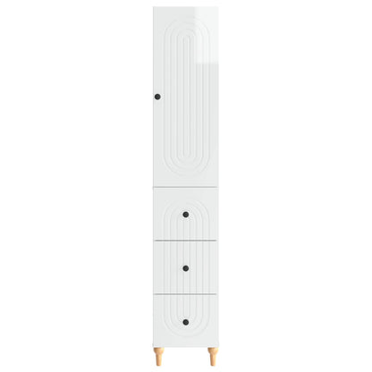 Cabinet Set 2 pcs 33 x 34.5 x 90 cm Engineered Wood
