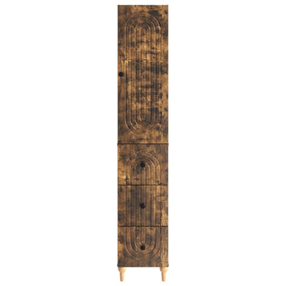 Cabinet Set 2 pcs 33 x 34.5 x 90 cm Engineered Wood