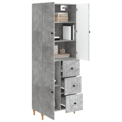 Cabinet Set 2 pcs 66 x 34.5 x 90 cm Engineered Wood
