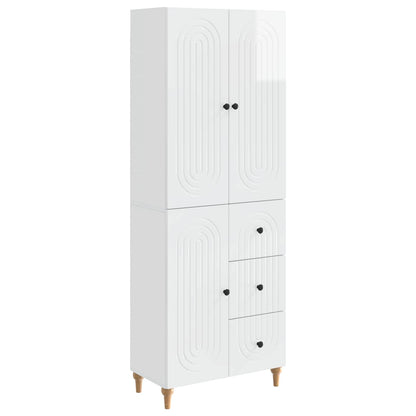 Cabinet Set 2 pcs 66 x 34.5 x 90 cm Engineered Wood