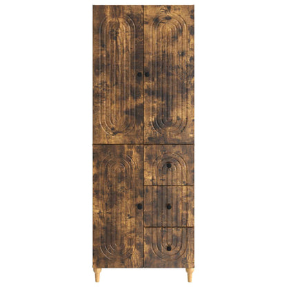 Cabinet Set 2 pcs 66 x 34.5 x 90 cm Engineered Wood