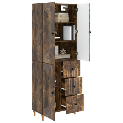 Cabinet Set 2 pcs 66 x 34.5 x 90 cm Engineered Wood