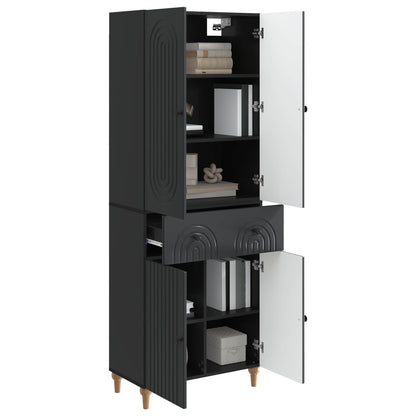 Cabinet Set 2 pcs 66 x 34.5 x 90 cm Engineered Wood