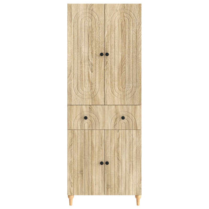 Cabinet Set 2 pcs 66 x 34.5 x 90 cm Engineered Wood