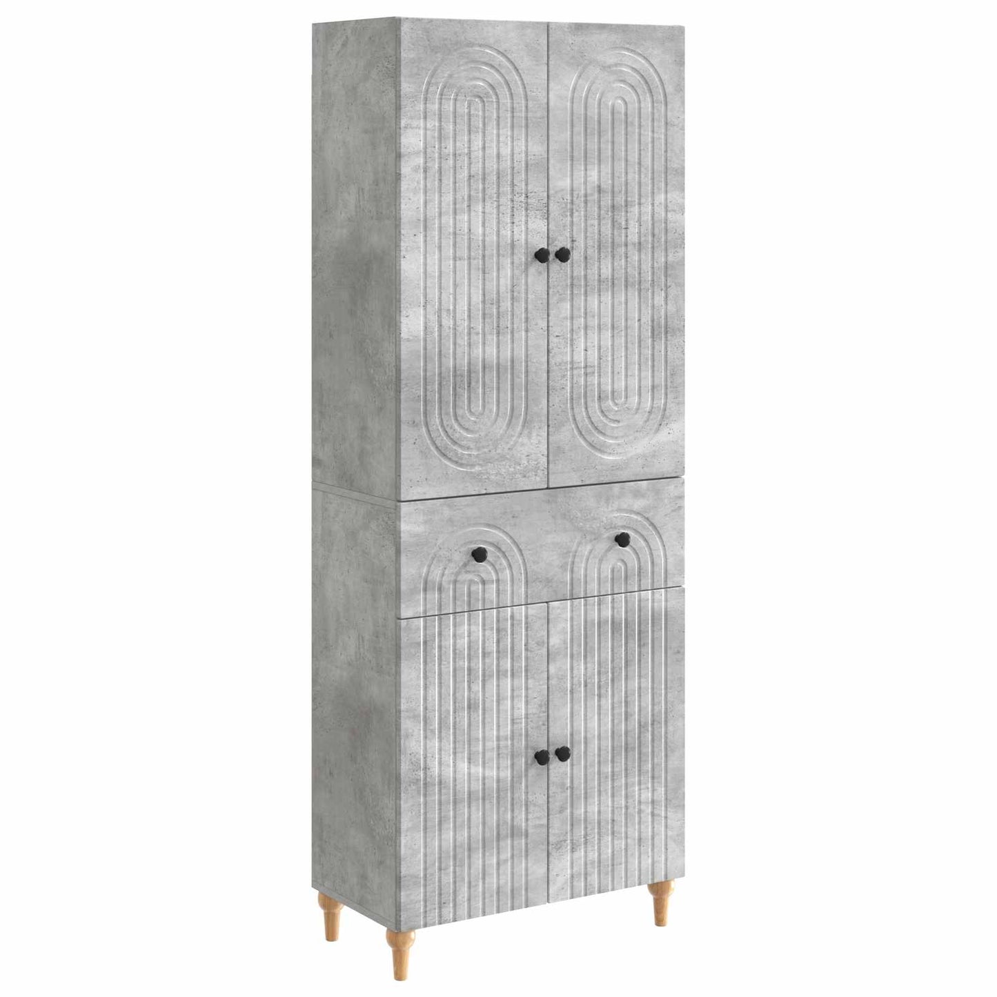 Cabinet Set 2 pcs 66 x 34.5 x 90 cm Engineered Wood