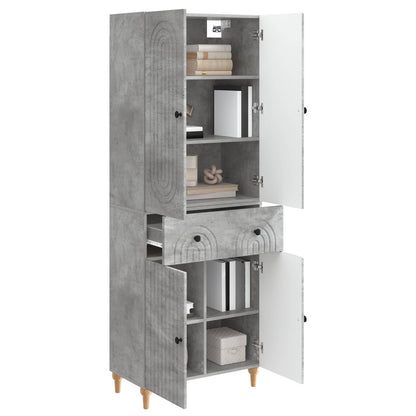 Cabinet Set 2 pcs 66 x 34.5 x 90 cm Engineered Wood