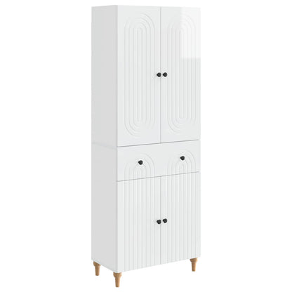 Cabinet Set 2 pcs 66 x 34.5 x 90 cm Engineered Wood
