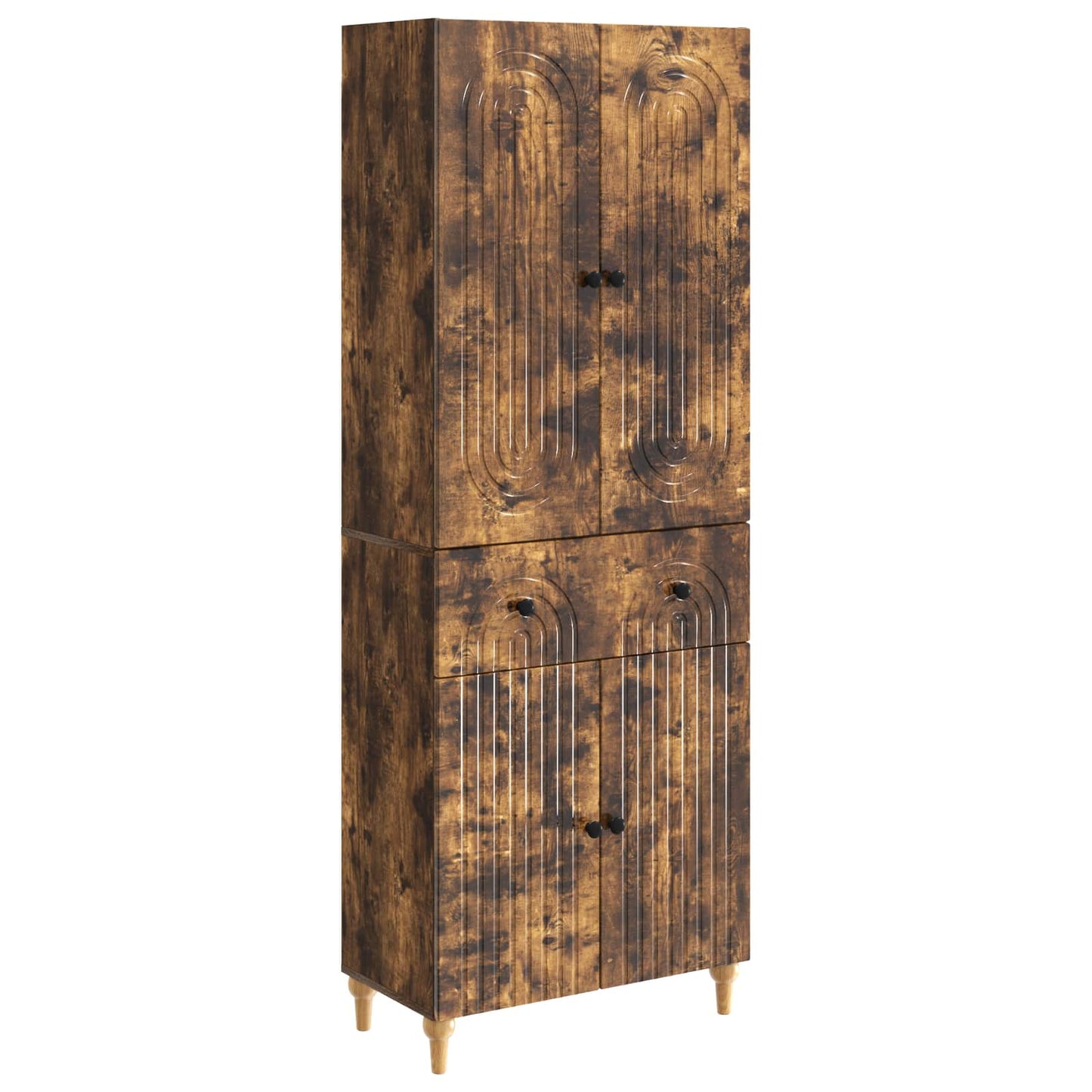 Cabinet Set 2 pcs 66 x 34.5 x 90 cm Engineered Wood