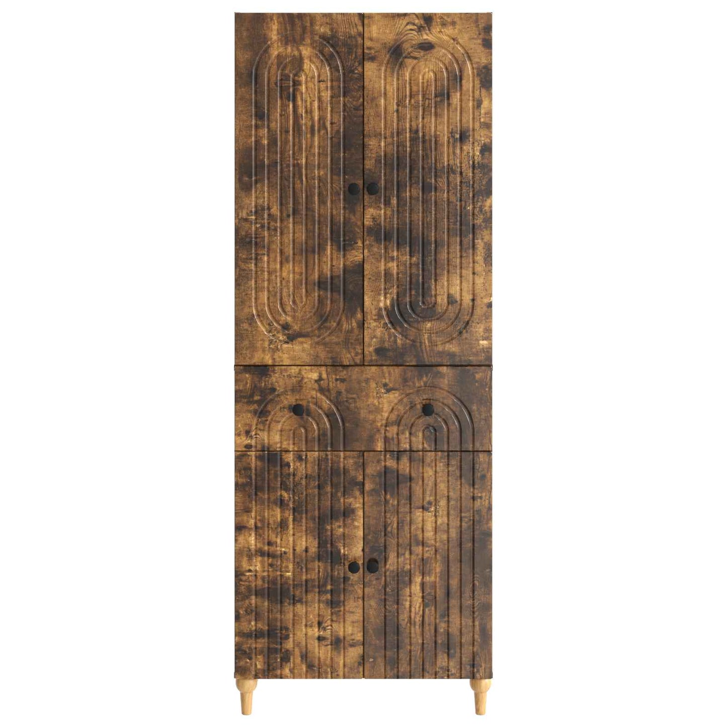 Cabinet Set 2 pcs 66 x 34.5 x 90 cm Engineered Wood