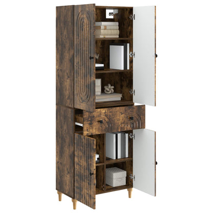 Cabinet Set 2 pcs 66 x 34.5 x 90 cm Engineered Wood