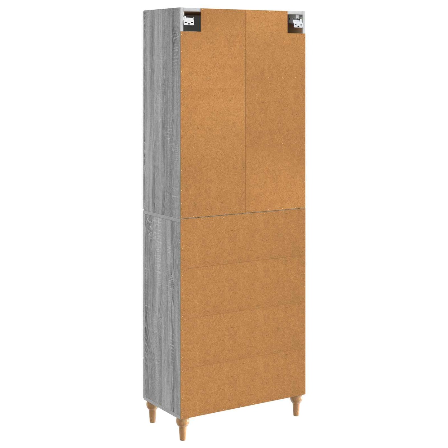 Cabinet Set 2 pcs 66 x 34.5 x 90 cm Engineered Wood