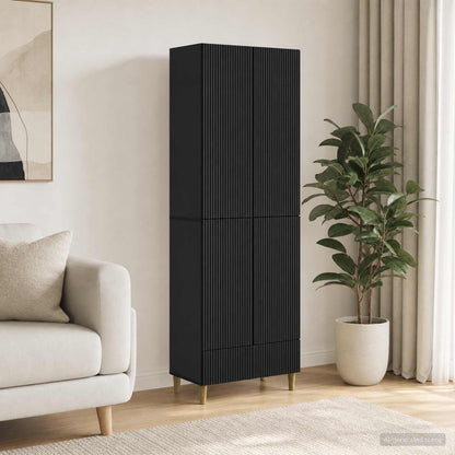 Cabinet Set 2 pcs Engineered Wood
