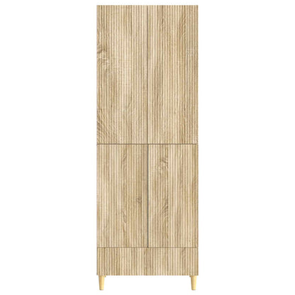 Cabinet Set 2 pcs 66 x 34.5 x 95 cm Engineered Wood