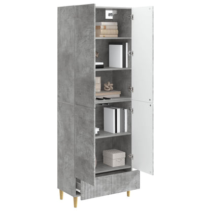 Cabinet Set 2 pcs 66 x 34.5 x 95 cm Engineered Wood