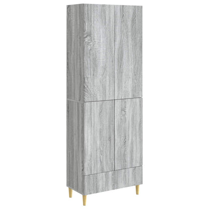 Cabinet Set 2 pcs 66 x 34.5 x 95 cm Engineered Wood