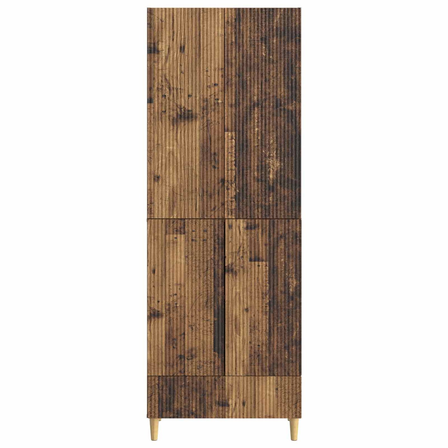 Cabinet Set 2 pcs 66 x 34.5 x 95 cm Engineered Wood