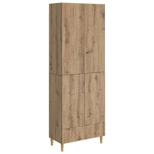 Cabinet Set 2 pcs Artisan Oak Engineered Wood