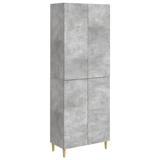 Cabinet Set 2 pcs Engineered Wood