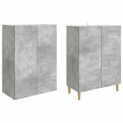 Cabinet Set 2 pcs 66 x 34.5 x 90 cm Engineered Wood