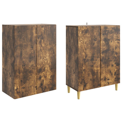 Cabinet Set 2 pcs 66 x 34.5 x 90 cm Engineered Wood