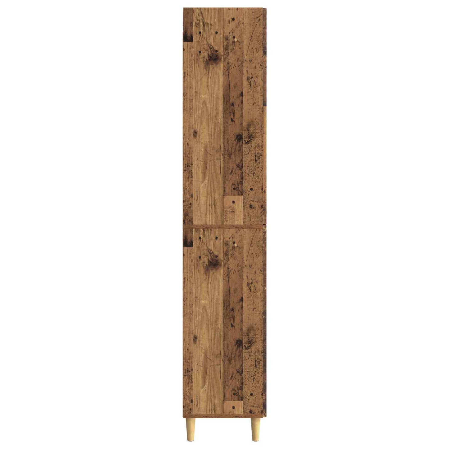 Cabinet Set 2 pcs Old Wood 66 x 34.5 x 90 cm Engineered Wood