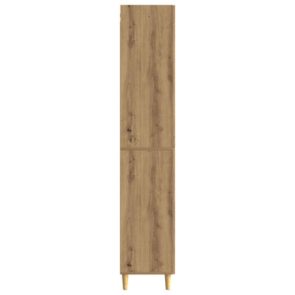 Cabinet Set 2 pcs Artisan Oak 66 x 34.5 x 90 cm Engineered Wood