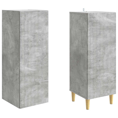 Cabinet Set 2 pcs 33 x 34.5 x 90 cm Engineered Wood