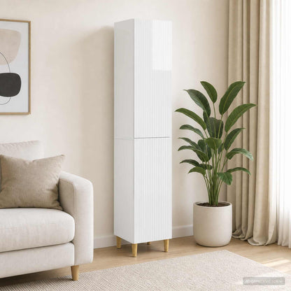 Cabinet Set 2 pcs Engineered Wood