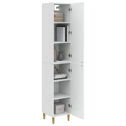 Cabinet Set 2 pcs 33 x 34.5 x 90 cm Engineered Wood