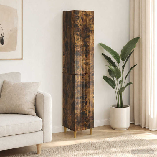 Cabinet Set 2 pcs Engineered Wood