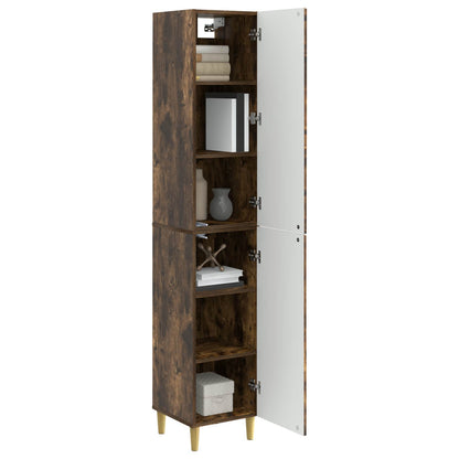 Cabinet Set 2 pcs 33 x 34.5 x 90 cm Engineered Wood