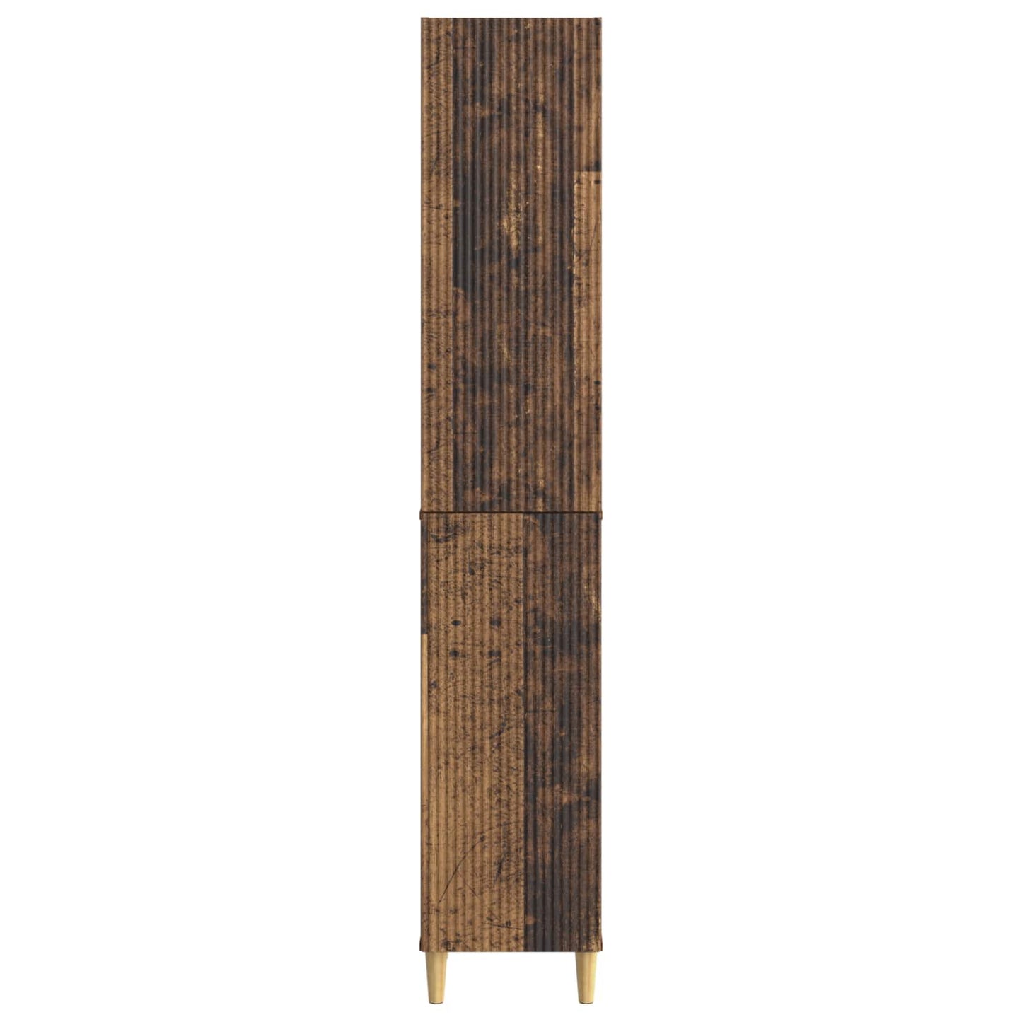 Cabinet Set 2 pcs Old Wood 33 x 34.5 x 90 cm Engineered Wood