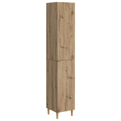 Cabinet Set 2 pcs 33 x 34.5 x 90 cm Engineered Wood