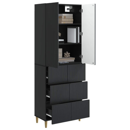 Cabinet Set 2 pcs 66 x 34.5 x 90 cm Engineered Wood