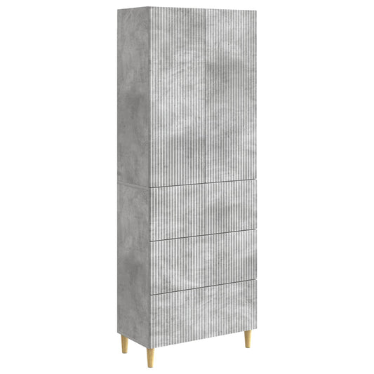 Cabinet Set 2 pcs Engineered Wood