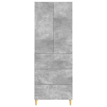 Cabinet Set 2 pcs 66 x 34.5 x 90 cm Engineered Wood