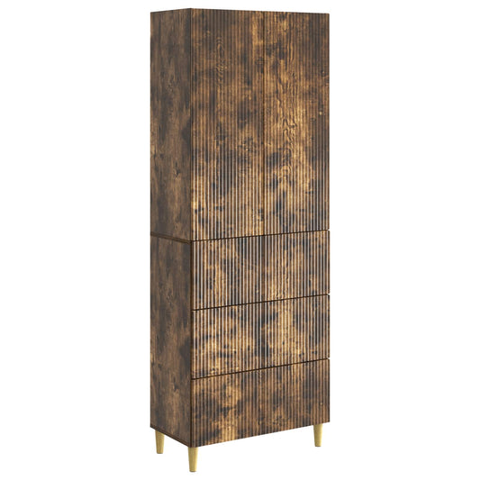 Cabinet Set 2 pcs Engineered Wood