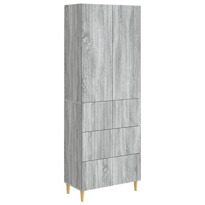 Cabinet Set 2 pcs 66 x 34.5 x 90 cm Engineered Wood