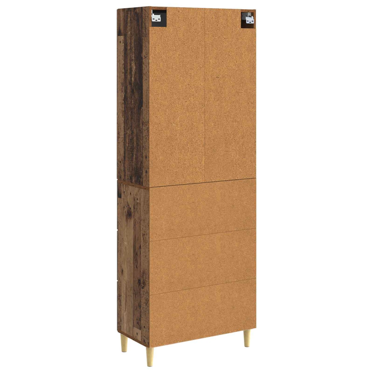 Cabinet Set 2 pcs 66 x 34.5 x 90 cm Engineered Wood