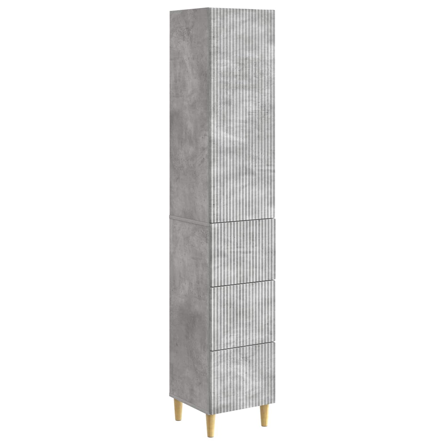 Cabinet Set 2 pcs 33 x 34.5 x 90 cm Engineered Wood