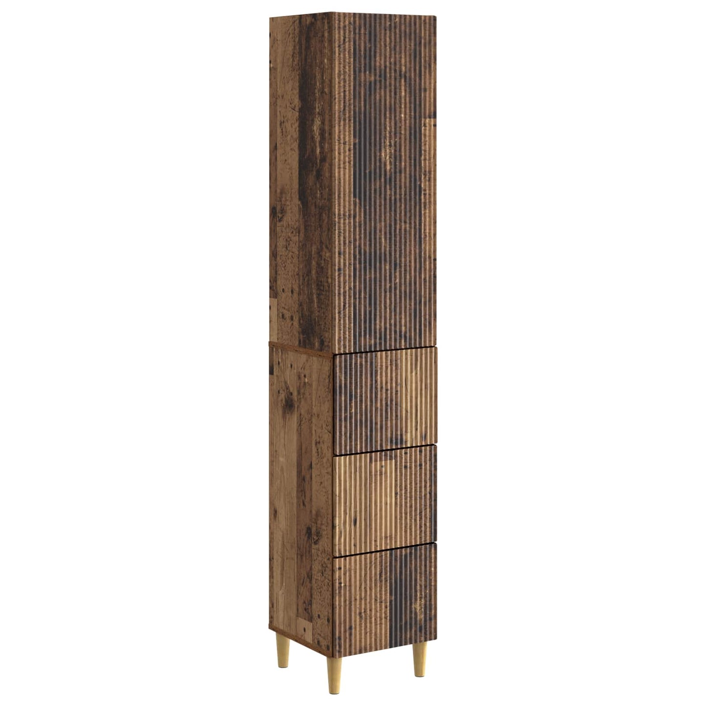 Cabinet Set 2 pcs 33 x 34.5 x 90 cm Engineered Wood