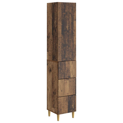 Cabinet Set 2 pcs 33 x 34.5 x 90 cm Engineered Wood