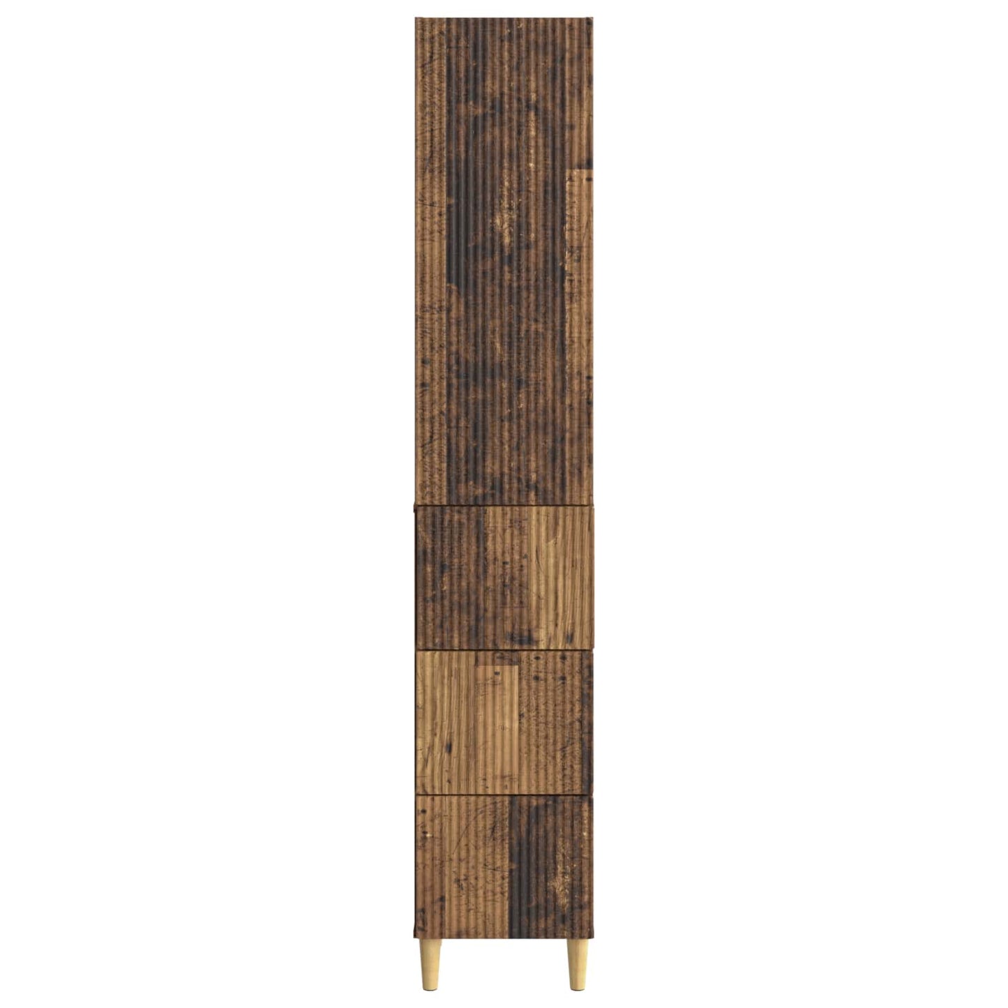Cabinet Set 2 pcs 33 x 34.5 x 90 cm Engineered Wood