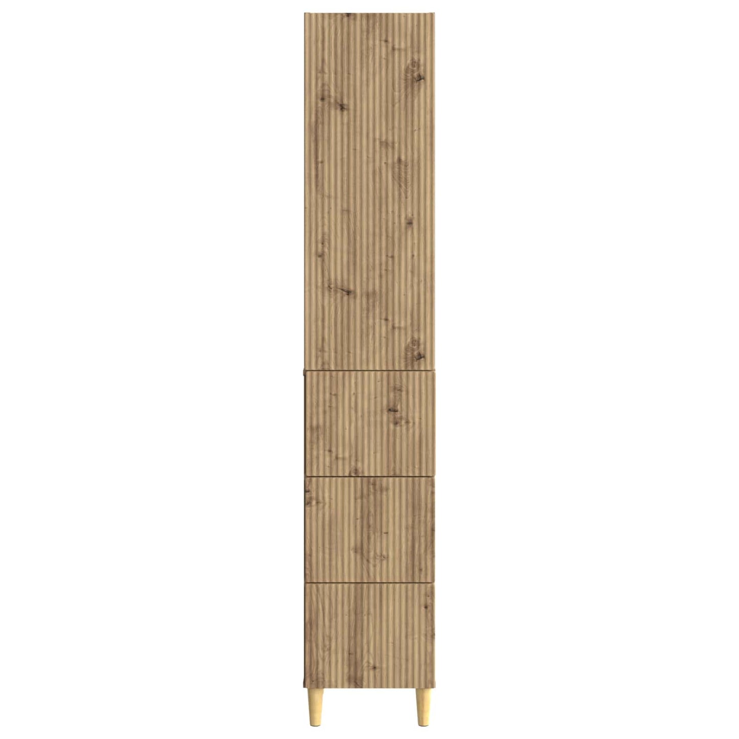 Cabinet Set 2 pcs 33 x 34.5 x 90 cm Engineered Wood