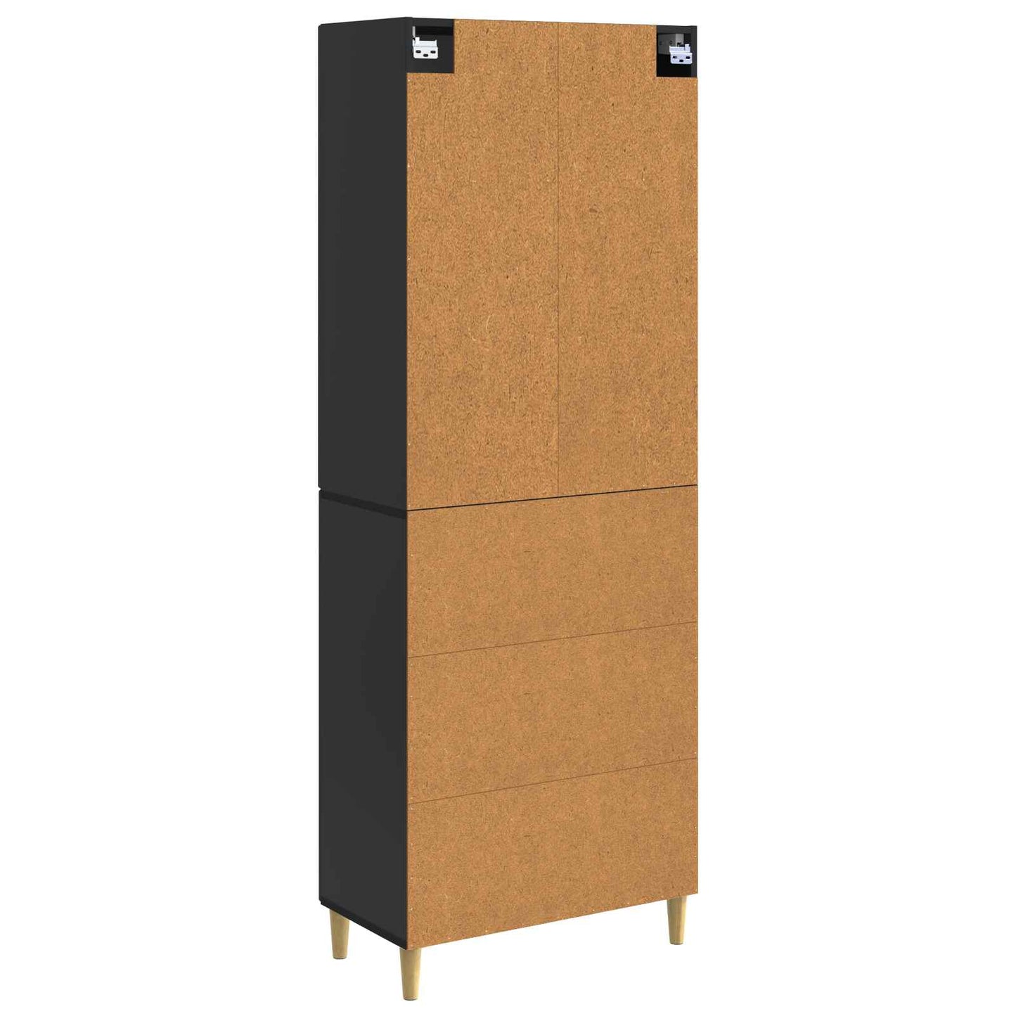 Cabinet Set 2 pcs 66 x 34.5 x 90 cm Engineered Wood