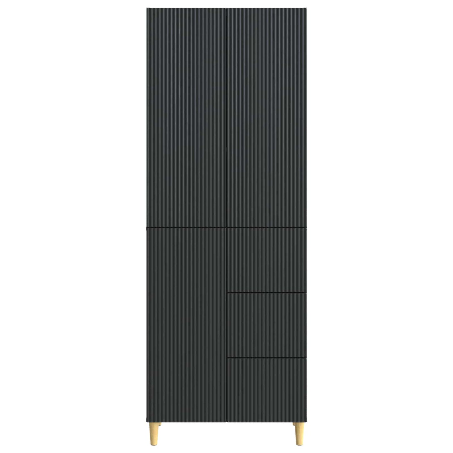 Cabinet Set 2 pcs 66 x 34.5 x 90 cm Engineered Wood