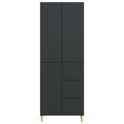 Cabinet Set 2 pcs 66 x 34.5 x 90 cm Engineered Wood
