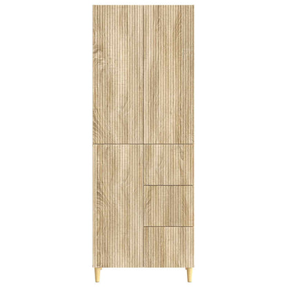 Cabinet Set 2 pcs 66 x 34.5 x 90 cm Engineered Wood