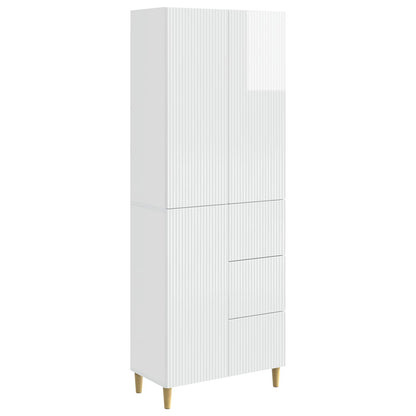 Cabinet Set 2 pcs 66 x 34.5 x 90 cm Engineered Wood